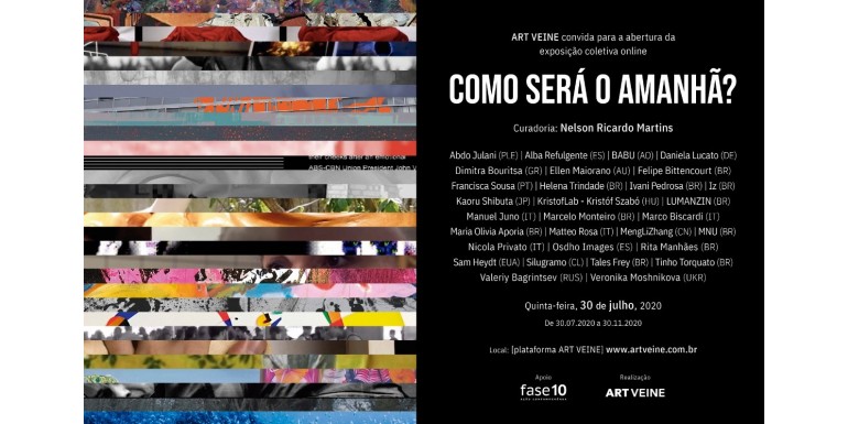 Abertura da Exposição Online Como Será o Amanhã?' - Opening online exhibition July, 30, 2020.
